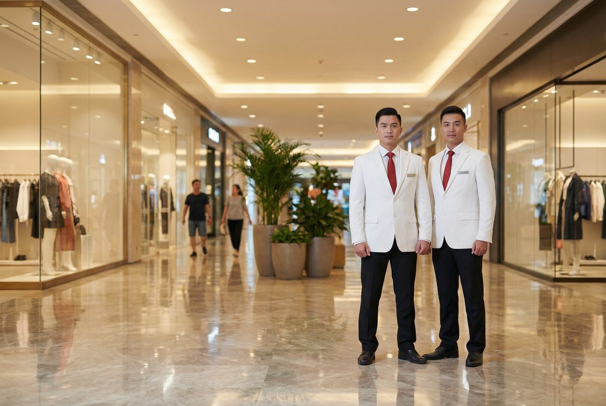 Retail security guard at Melbourne shopping centre